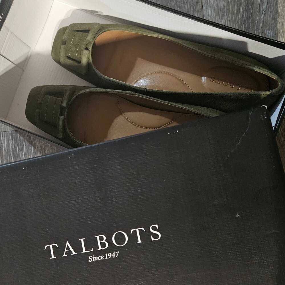 Talbots Sutton Buckle Flats
